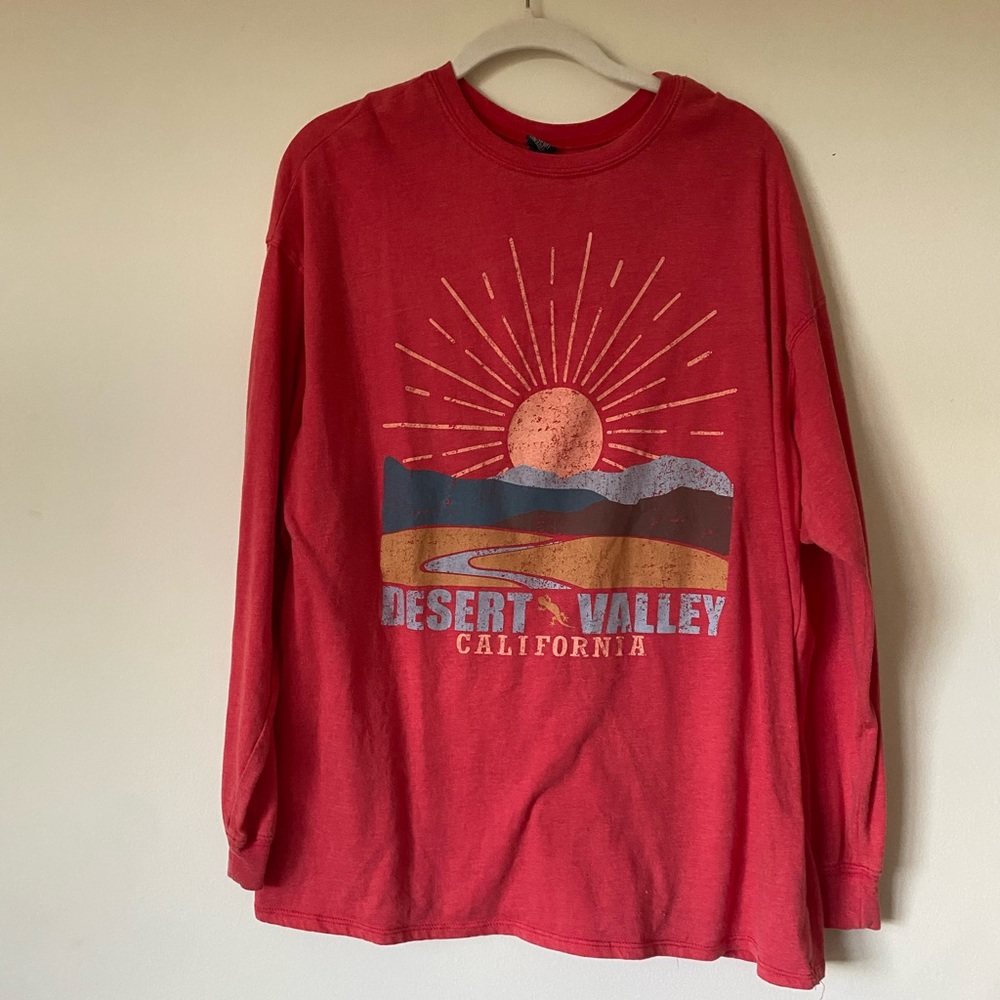 Women’s Red Long sleeve